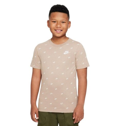 Nike Kinder T-Shirt Kinder T Shirt Nike Swoosh Aop Fa22