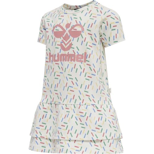 Hummel hmlAURORA DRESS S/S - marshmallow