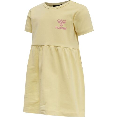 Hummel hmlIRIS DRESS S/S - italian straw