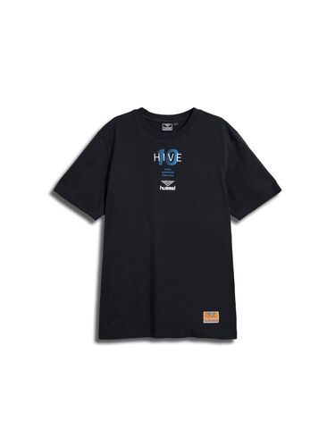 Hummel hmlHIVE AIDEN T-SHIRT - black