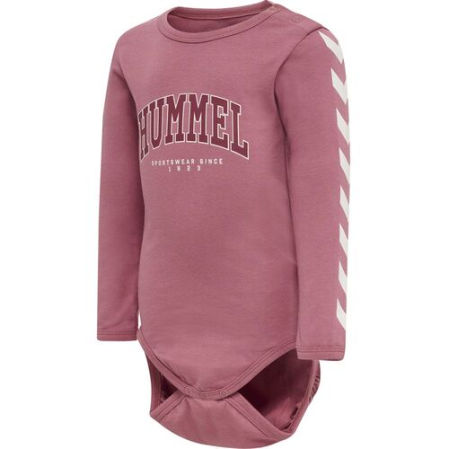 Hummel hmlFAST FLIPPER BODY L/S - mesa rose
