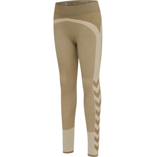 Hummel hmlSPIN SEAMLESS TIGHTS - simply taupe