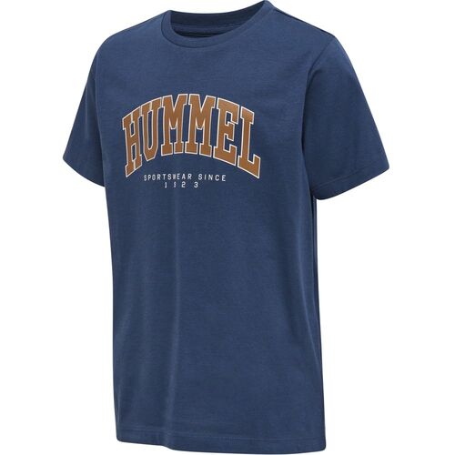 Hummel hmlFAST T-SHIRT S/S 2-PK - sargasso sea/kalamata