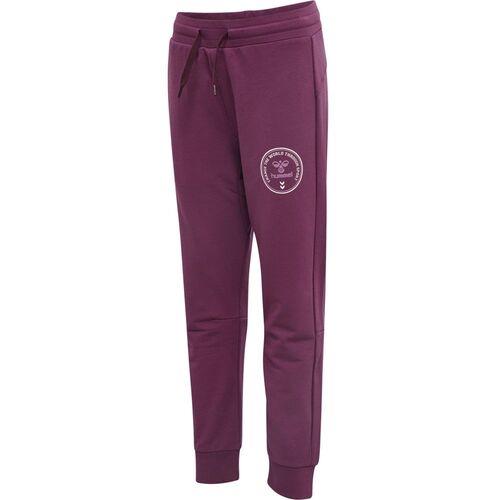 Hummel hmlMATH PANTS - amaranth