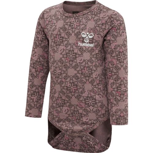 Hummel hmlFIA BODY L/S - deep taupe