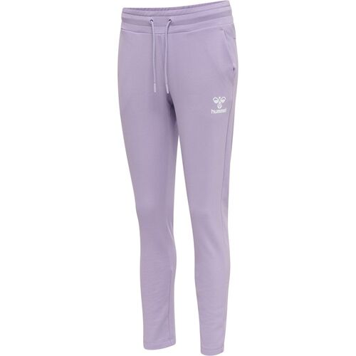 Hummel hmlNONI 2.0 TAPERED PANTS - heirloom lilac