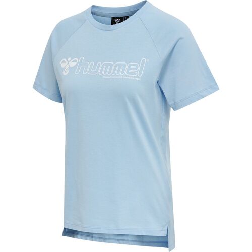 Hummel hmlNONI 2.0 T-SHIRT - placid blue