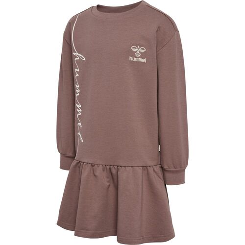 Hummel hmlNOELLE DRESS L/S - deep taupe