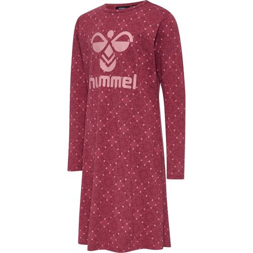 Hummel hmlCAROLINA NIGHT DRESS L/S - earth red