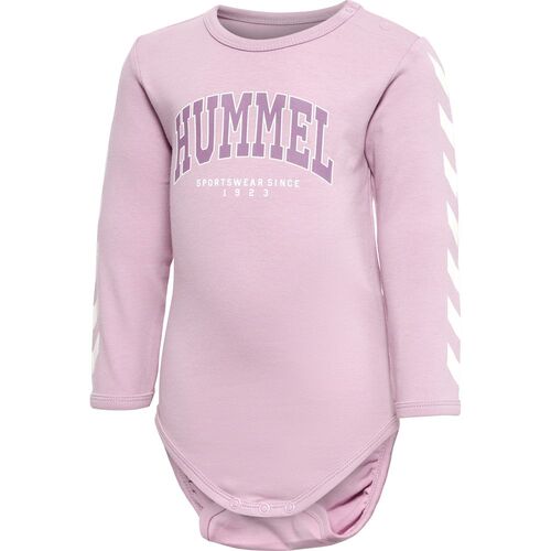 Hummel hmlFAST FLIPPER BODY L/S - mauve shadow