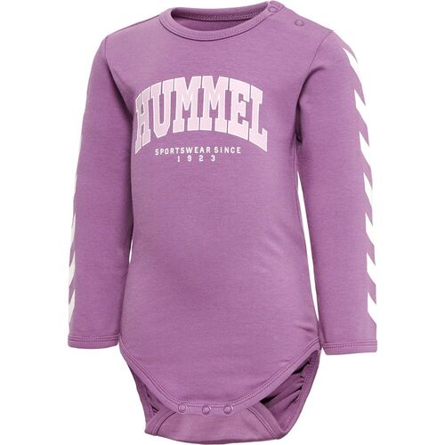 Hummel hmlFAST FLIPPER BODY L/S - argyle purple