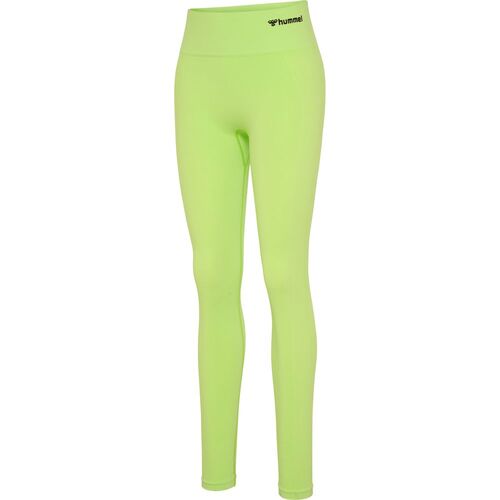 Hummel hmlTIF SEAMLESS HIGH WAIST TIGHTS - sharp green