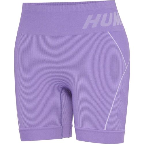 Hummel hmlTE CHRISTEL SEAMLESS SHORTS - paisley purple/lavender melang