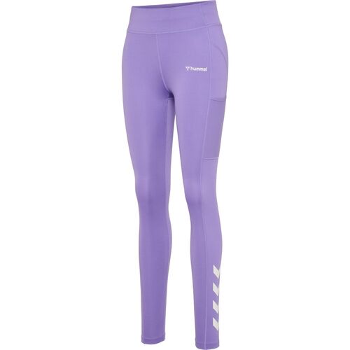 Hummel hmlMT CHIPO MID WAIST TIGHTS - paisley purple