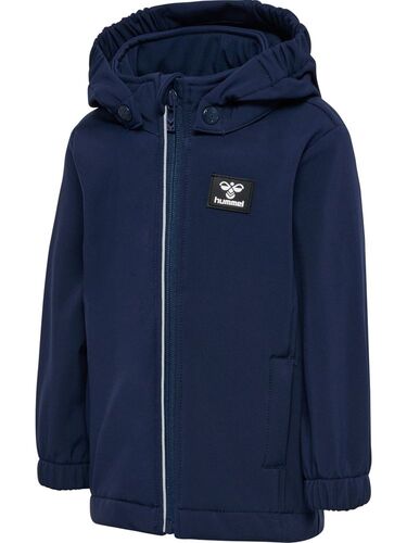 Hummel hmlMARS TEX MINI SOFTSHELL JACKET - black iris