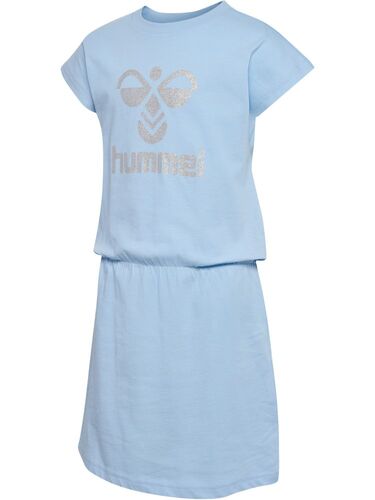 Hummel hmlFLOWY DRESS S/S - cerulean