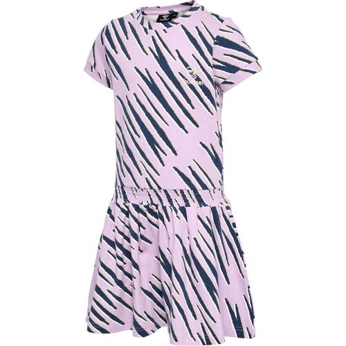 Hummel hmlRUSHY AOP DRESS S/S - orchid bloom