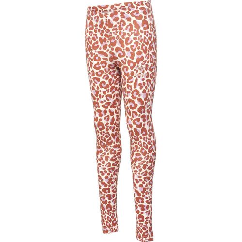 Hummel hmlJUMPY AOP TIGHTS - copper brown