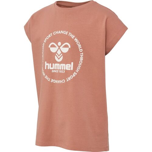 Hummel hmlJUMPY T-SHIRT S/S - copper brown