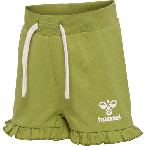 Hummel hmlDREAM RUFFLE SHORTS - green olive