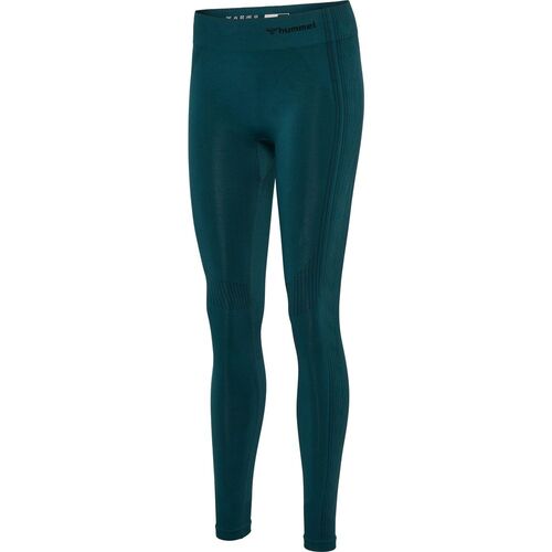 Hummel hmlSHAPING SEAMLESS MW TIGHTS - deep teal