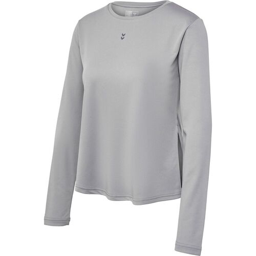 Hummel hmlMT FRI MESH T-SHIRT L/S - sharkskin