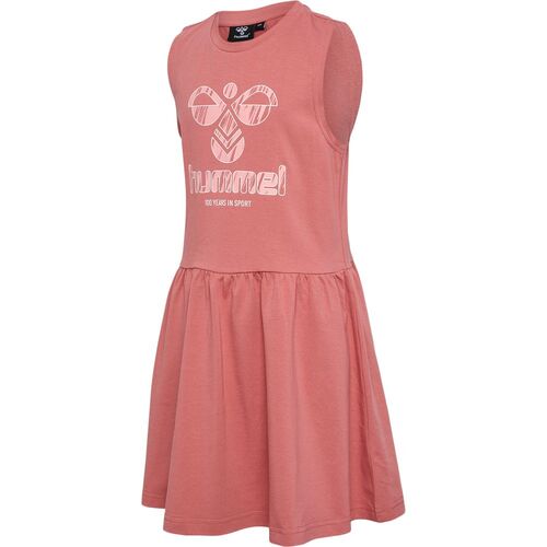 Hummel hmlGIANNA DRESS S/L - canyon rose