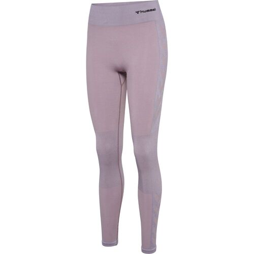 Hummel hmlCLEA SEAMLESS MID WAIST TIGHTS - nirvana melange