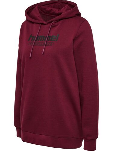 Hummel hmlBOOSTER WOMAN HOODIE - cabernet