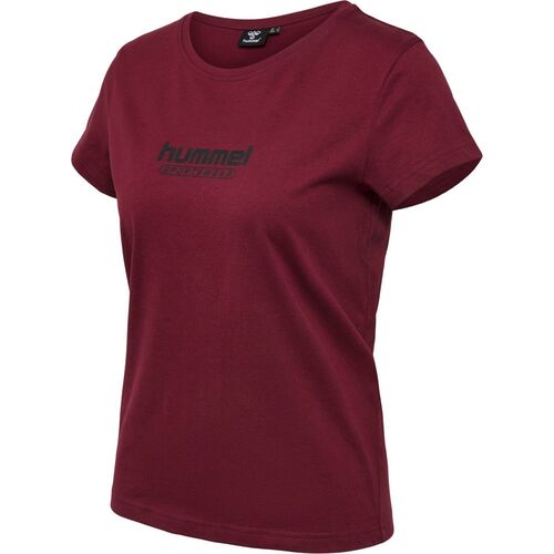 Hummel hmlBOOSTER WOMAN T-SHIRT - cabernet