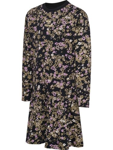 Hummel hmlELVA DRESS L/S - black