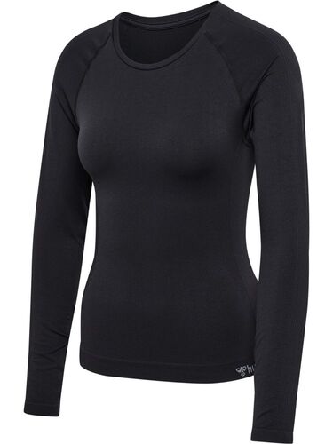 Hummel hmlTIF SEAMLESS T-SHIRT L/S - black