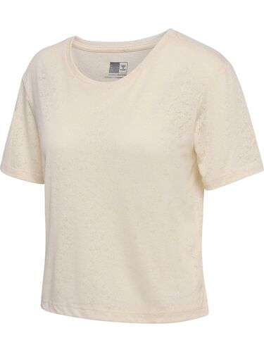 Hummel hmlMT LIGHT BURNOUT T-SHIRT - whitecap gray