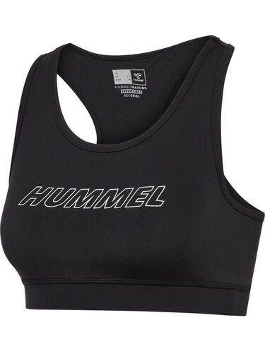 Hummel hmlTE FUNDAMENTAL SPORTS BRA - black/white