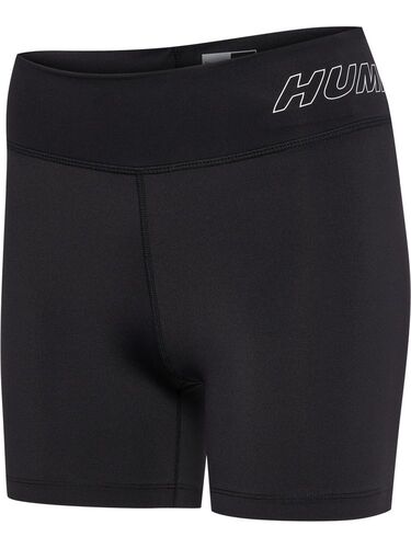 Hummel hmlTE FUNDAMENTAL MW TIGHT SHORTS - black/white