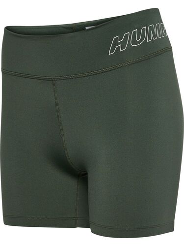 Hummel hmlTE FUNDAMENTAL MW TIGHT SHORTS - climbing ivy
