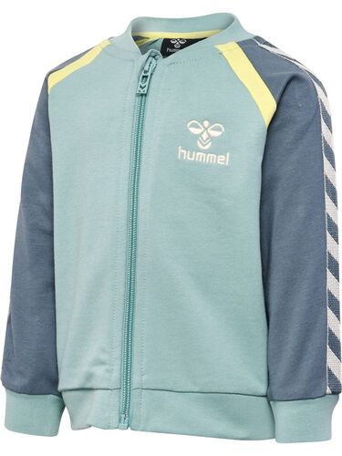 Hummel hmlLEAGUE ZIP JACKET - blue surf