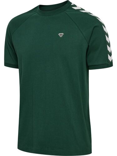 Hummel hmlARCHIVE LOOSE T-SHIRT S/S - dark green