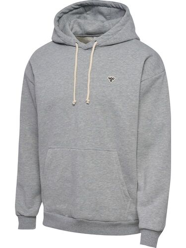 Hummel hmlLOOSE HOODIE BEE - grey melange