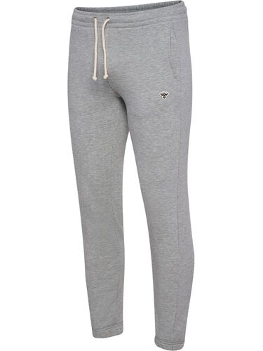 Hummel hmlREGULAR SWEATPANT BEE - grey melange