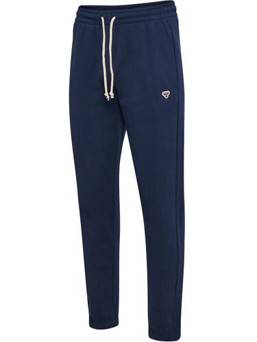 Hummel hmlREGULAR SWEATPANT BEE - dress blues