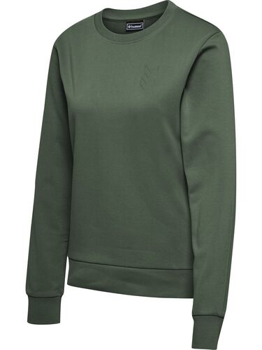 Hummel hmlACTIVE SWEATSHIRT WOMAN - climbing ivy
