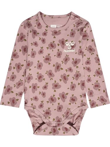 Hummel hmlFJORA BODY L/S - adobe rose