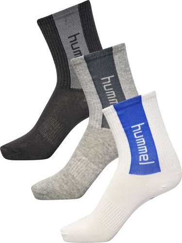 Hummel hmlDANTE SOCKS 3-PACK - grey melange