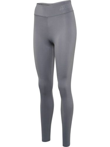 Hummel hmlTE FUNDAMENTAL MID WAIST TIGHTS - quiet shade