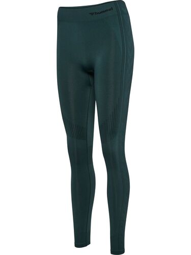Hummel hmlSHAPING SEAMLESS MW TIGHTS - green gables