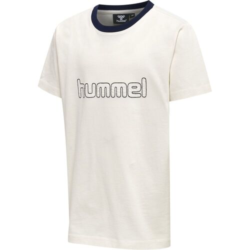 Hummel hmlCLOUD T-SHIRT S/S - marshmallow