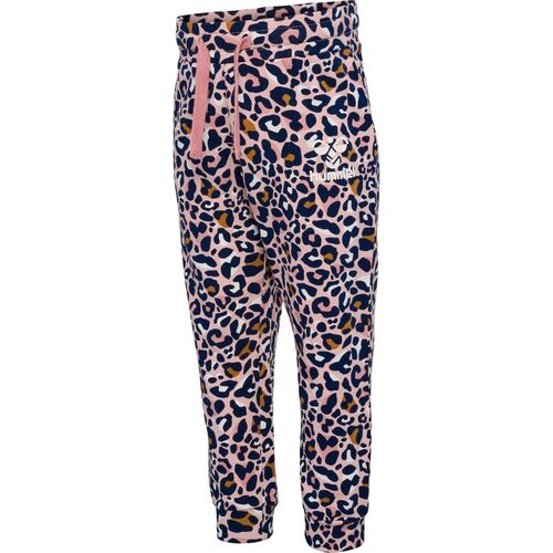 Hummel hmlMARIE AOP PANTS - pale mauve