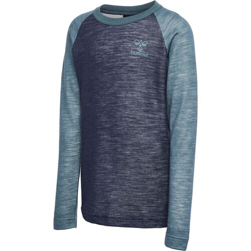 Hummel hmlWINGO T-SHIRT L/S - black iris