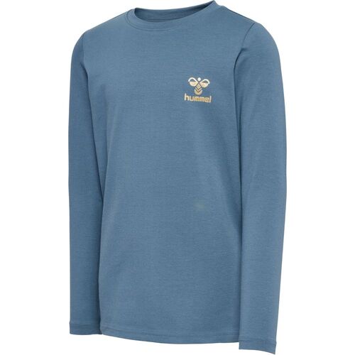 Hummel hmlMALIN T-SHIRT L/S - blue mirage